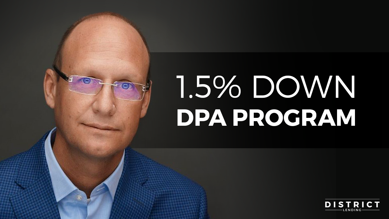 1.5% Down FHA Down Payment Assistant Program