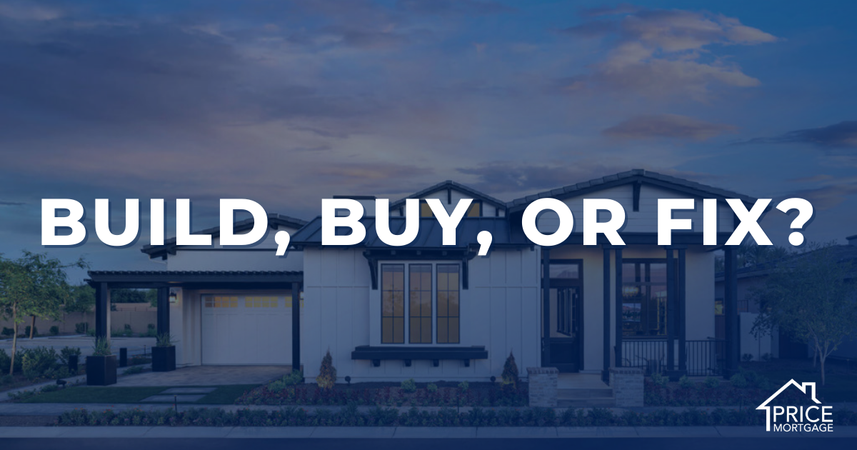 Build, Buy Or Fix? The First Time Homebuyer Dilemma